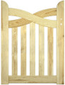 Rahmentür Premium für Rahmenzäune aus Kiefernholz in kdi oder naturbelassen