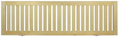 Rahmenschiebetor aus Holz, Modell Wien, kesseldruckimprägniert, mit vormontierten Laufrollen, passend zum Rahmenzaun